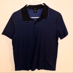 Hugo Boss Polo Shirt Blue (M)